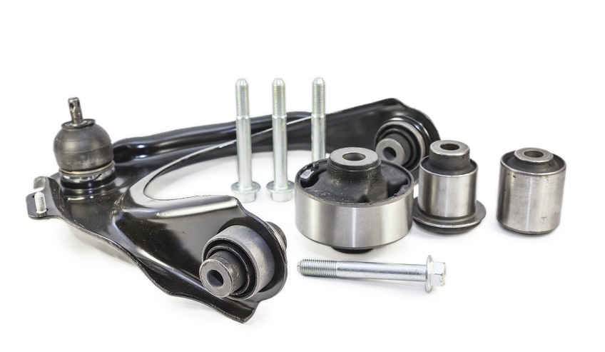 Automotive parts that require rubber to metal bonding adhesive and sealant. 